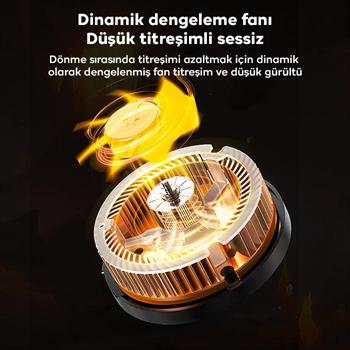 Polham Ultra Hızlı Radyatörlü Telefon Soğutucu, Tüm Telefonlara Uyumlu Manyetik Klipsli Telefon Soğutucu
