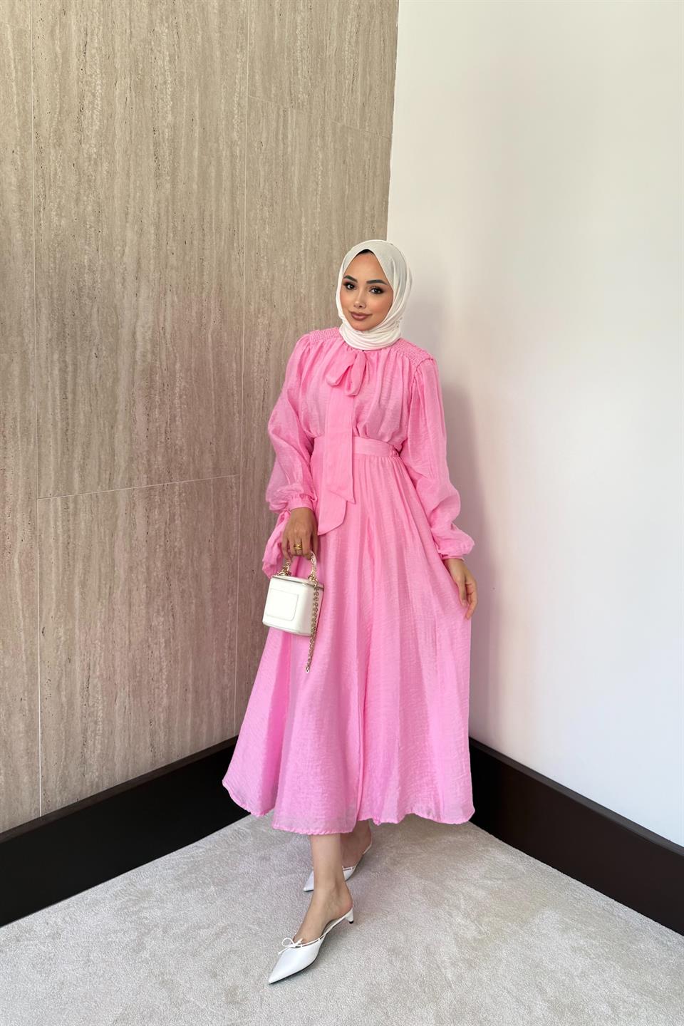 Laura Vual Etekli Takım - Pembe