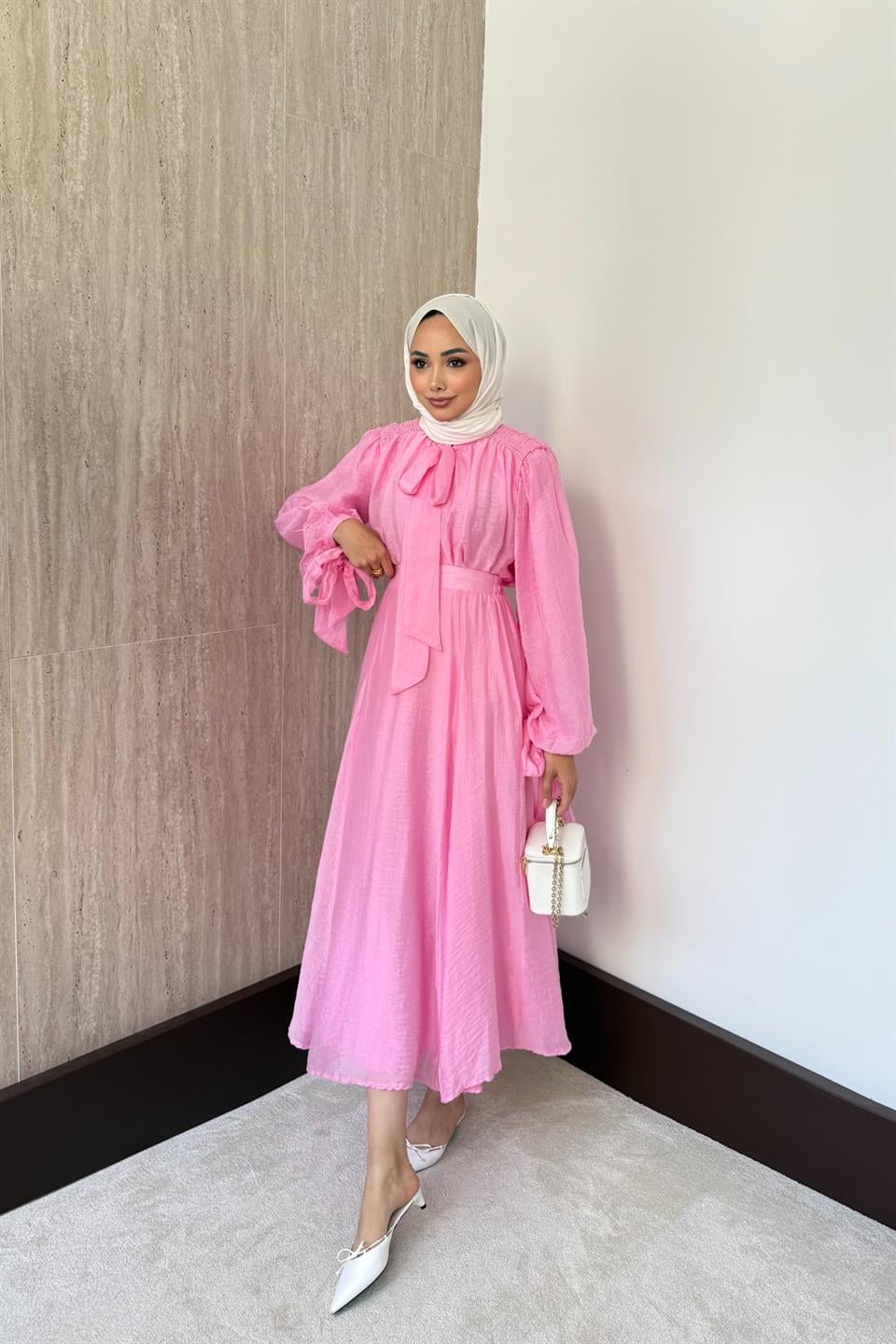 Laura Vual Etekli Takım - Pembe
