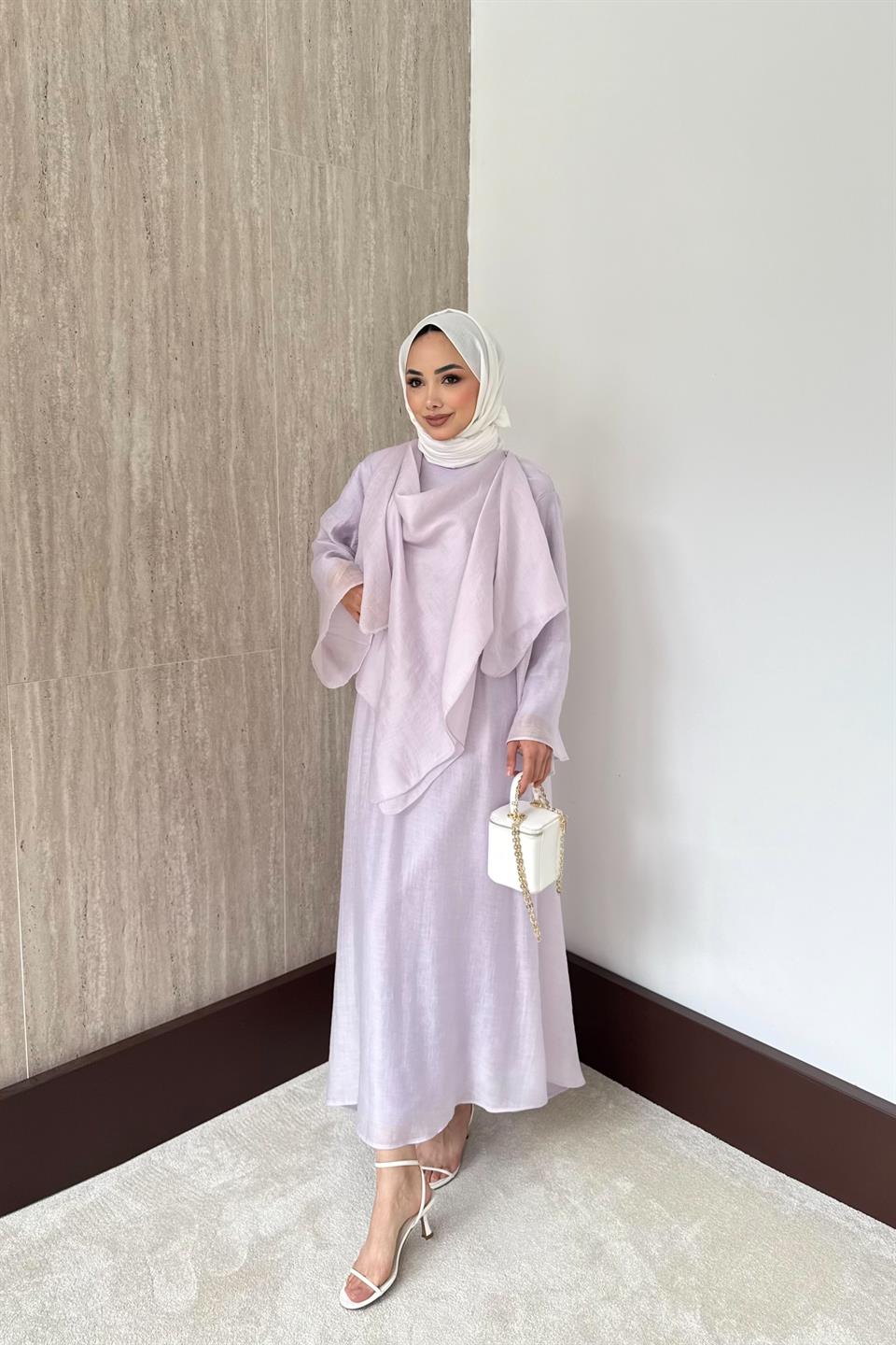 Lily Vual Etekli Takım - Lila