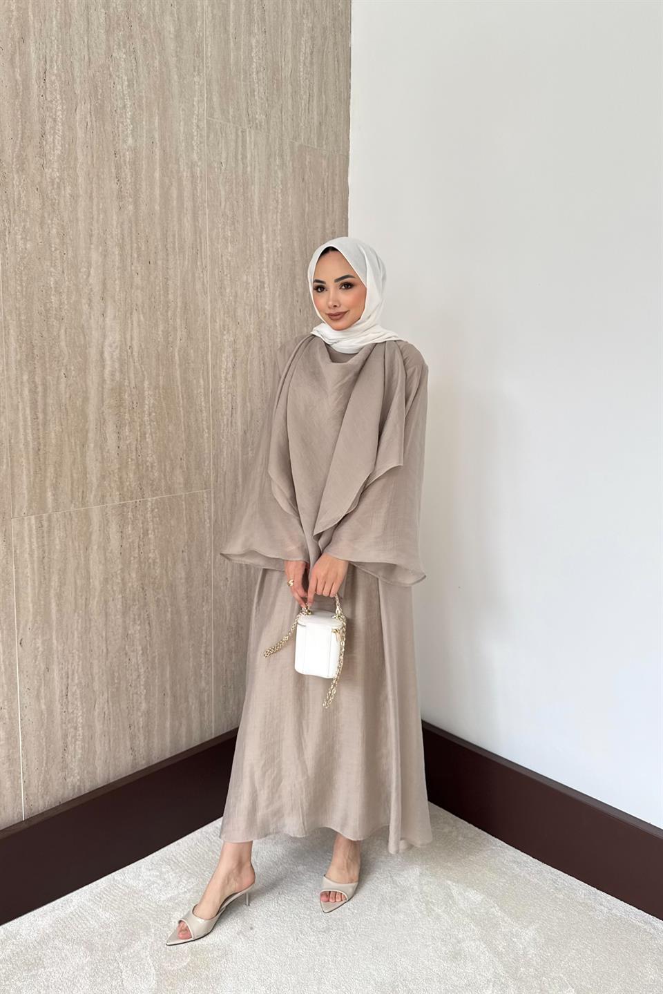 Lily Vual Etekli Takım - Vizon