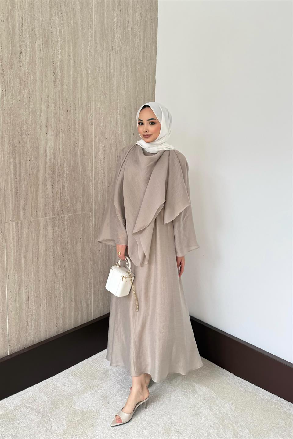 Lily Vual Etekli Takım - Vizon