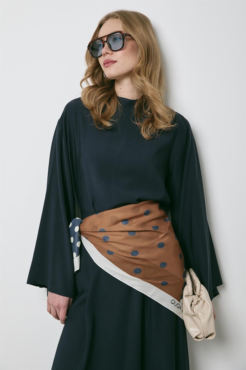 Volan Kol Stella Etekli Takım - Lacivert