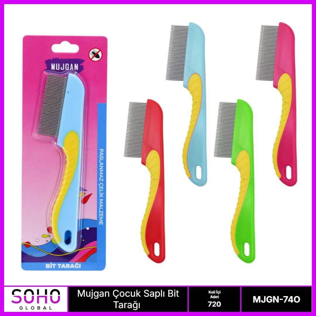 SAPLI ÇOÇUK BİT TARAĞI