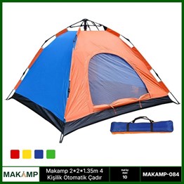 2.2*2.5*1.65m 6 Kişilik otomatik çadır 