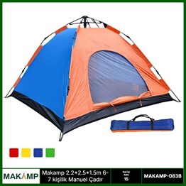 2.5*2.5*1.65m 8 Kişilik otomakıt çadır 