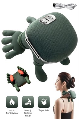 EL ŞEKLİNDE ISITMALI MASAJ ALETI