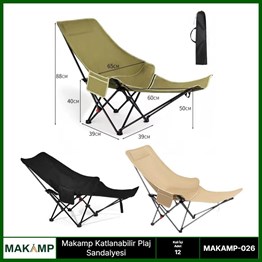 KATLANABİLİR KAMP SANDALYESİ 