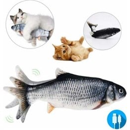 kedi oyuncağı hareket eden balık