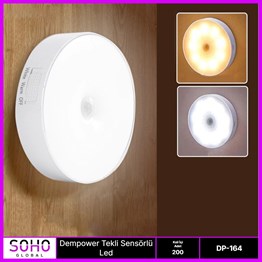 SENSÖRLÜ TEK ADET LAMBA LED