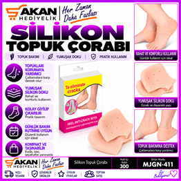 silikon topuk çorabı