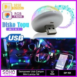 Usb Mini LED 4W RPG ÖZELLİKLİ