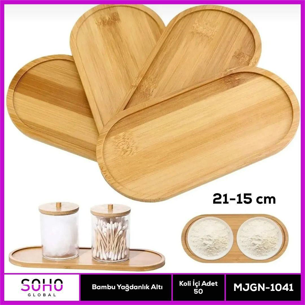 MUJGAN BAMBU YAĞDANLIK ALTLIĞI