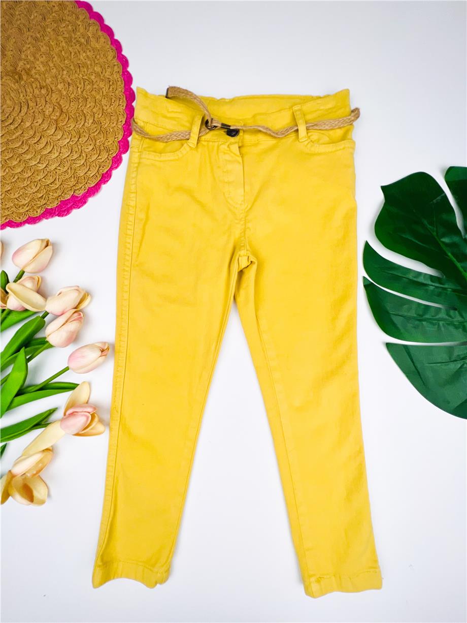 Hardal Keten Lİkralı Pantolon