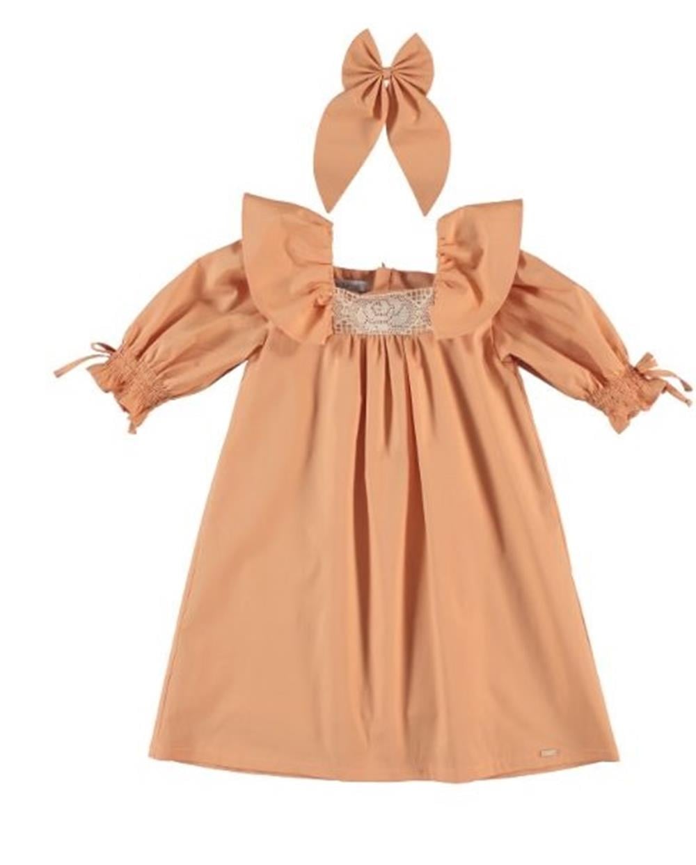 Somon Balon Kol Elbise