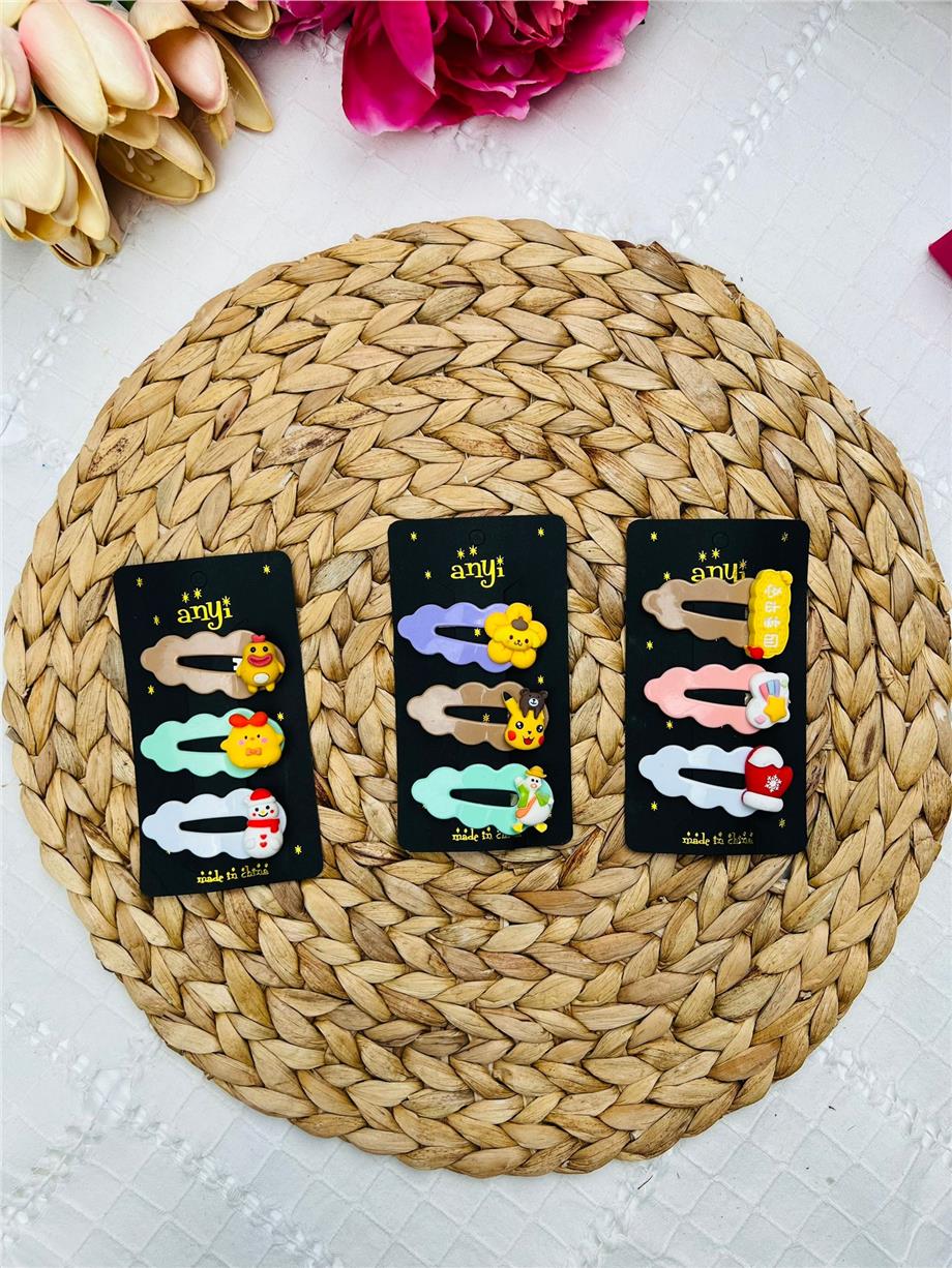 3'lü çıtçıtlı Toka Seti