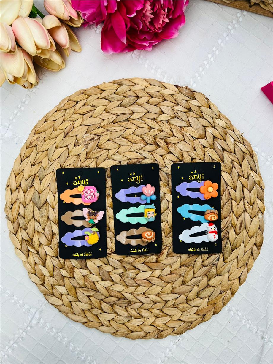 3'lü çıtçıtlı Toka Seti