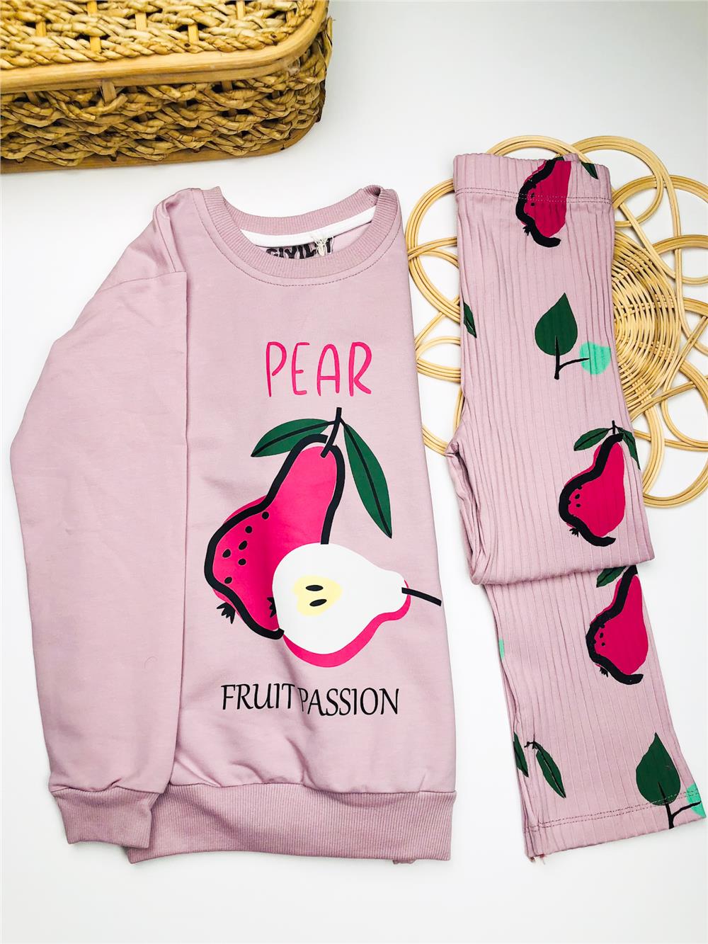 Pear İkili Takım Pembe