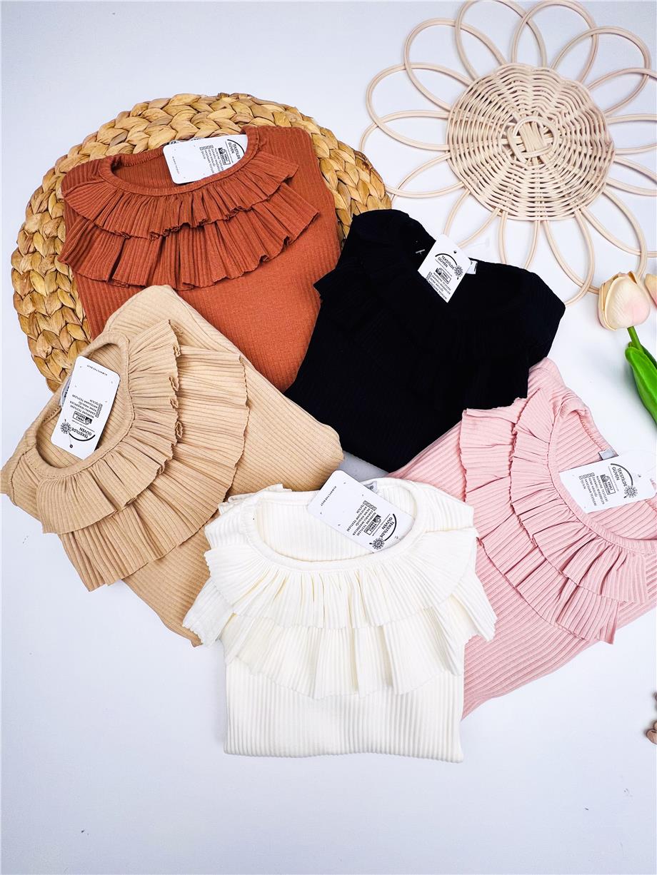 Yakası Fırfırlı Body