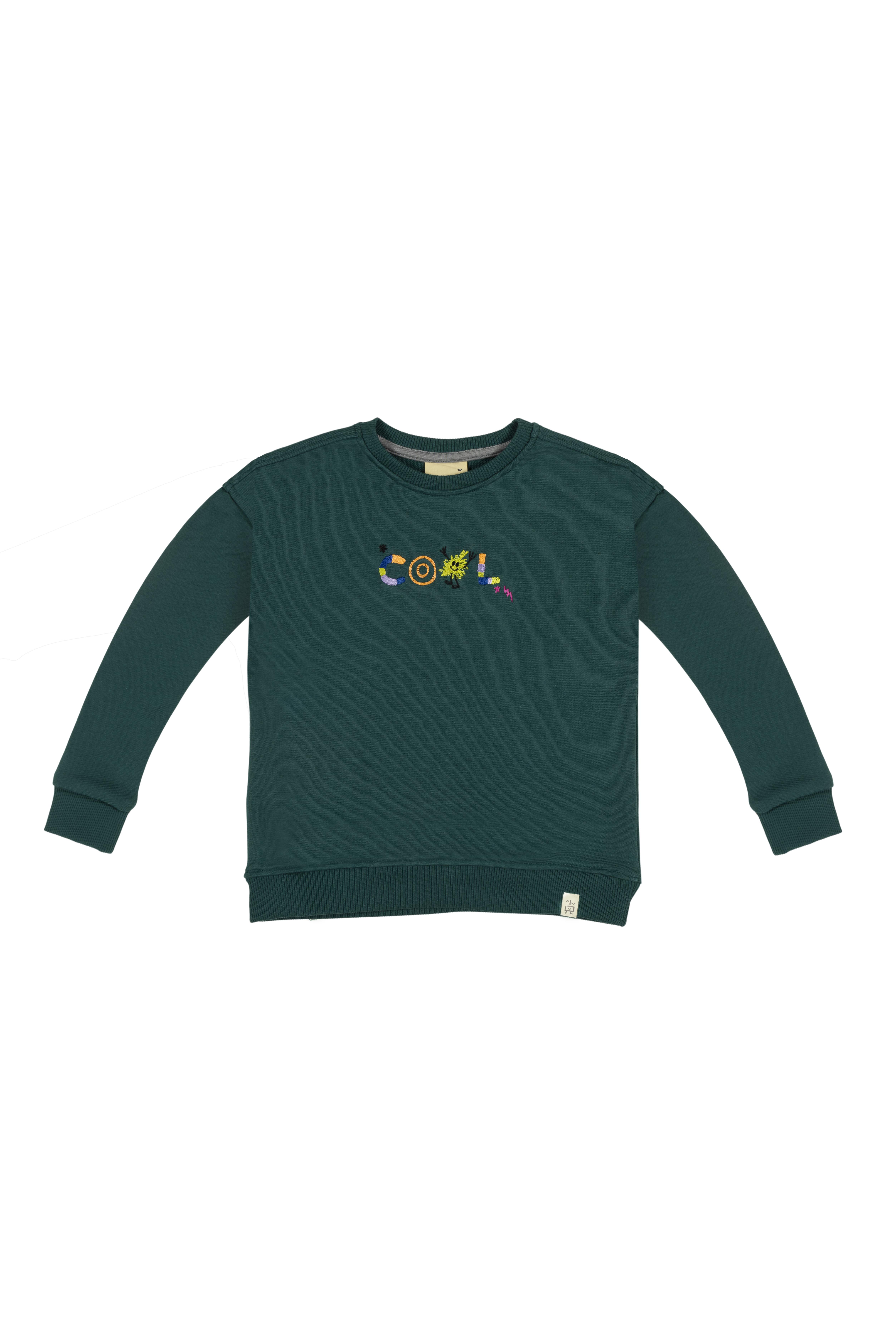 BeetleBeez- Cool Sweatshirt-Yeşil