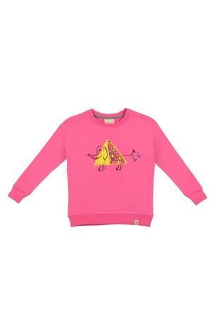 BeetleBeez-Elephant Ride Sweatshirt-Pink