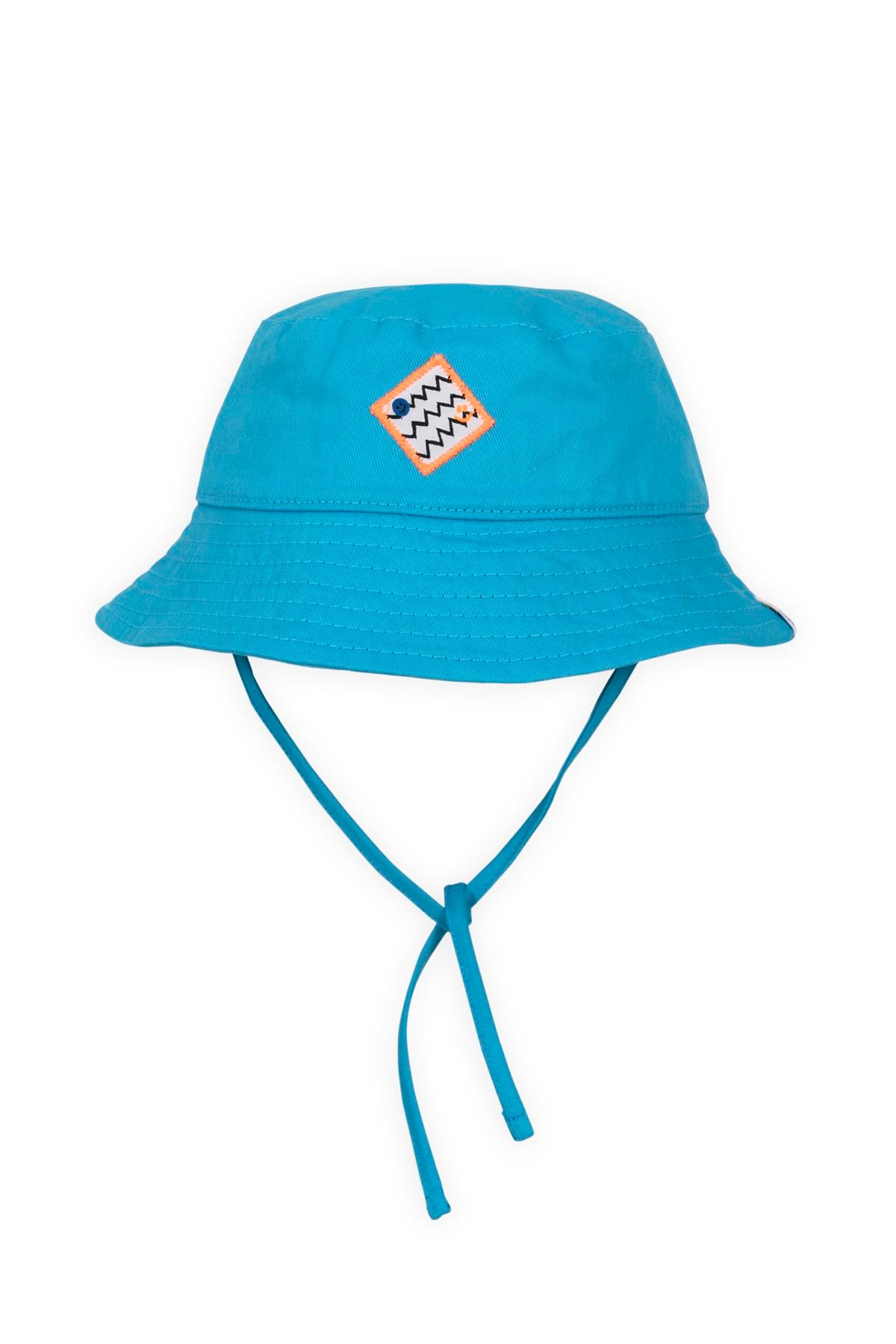 Beetlebeez-Happy Face Bucket Hat-Blue