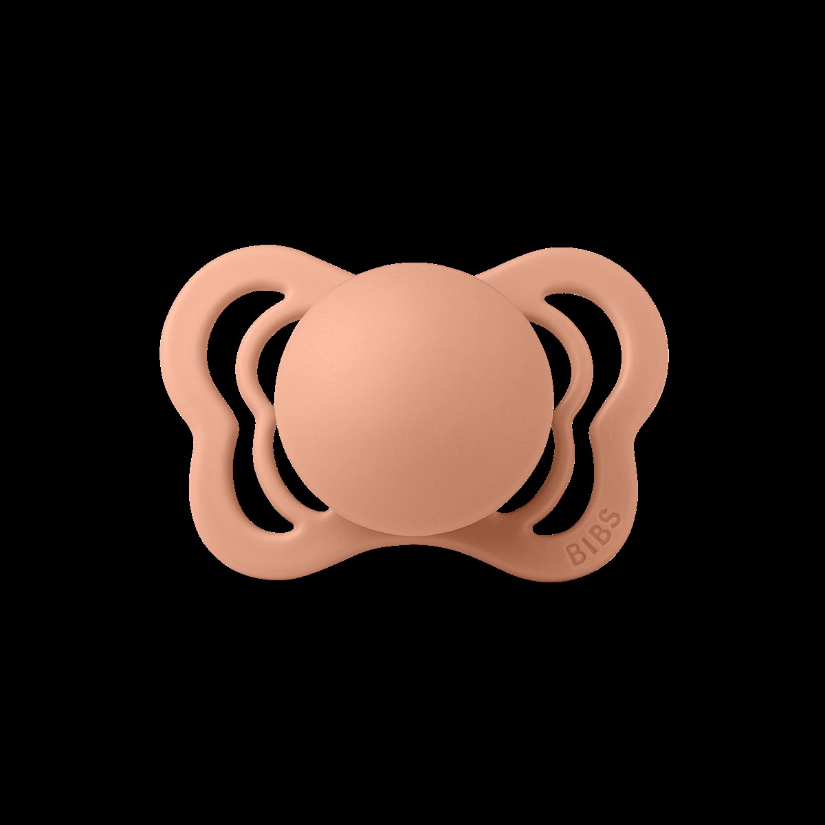 Bibs Couture Kauçuk Emzik-Peach