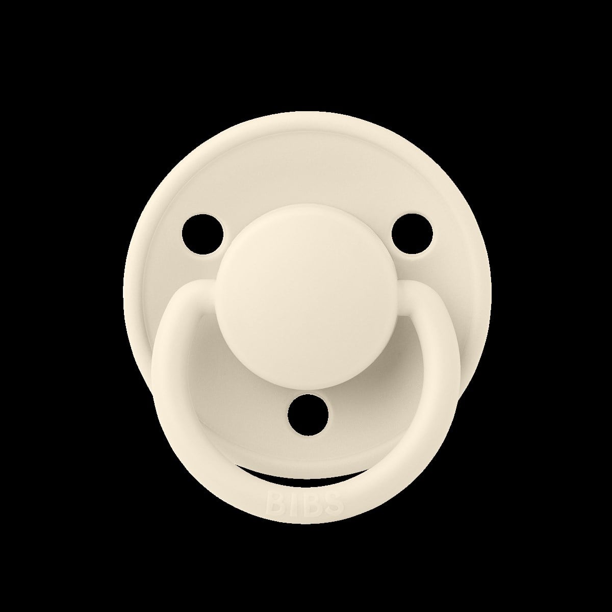 Bibs De Lux Kauçuk Emzik-Ivory