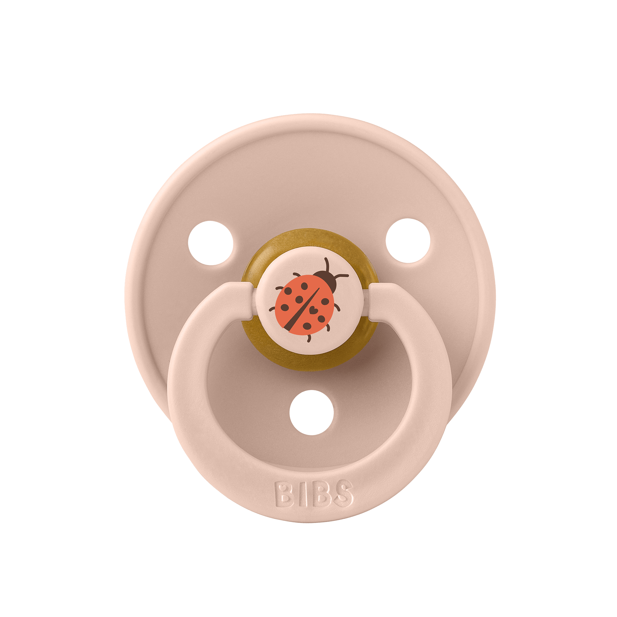 Bibs Studio Colour Ladybug Emzik-Blush