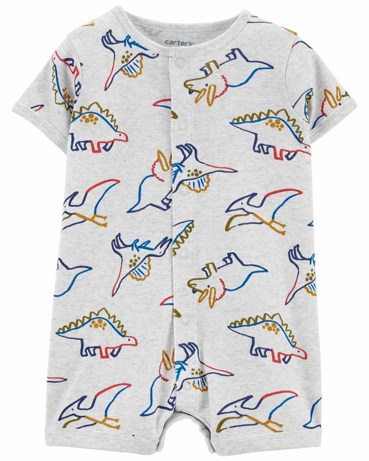 Carter's Erkek Bebek Dinazorlu Romper Tulum