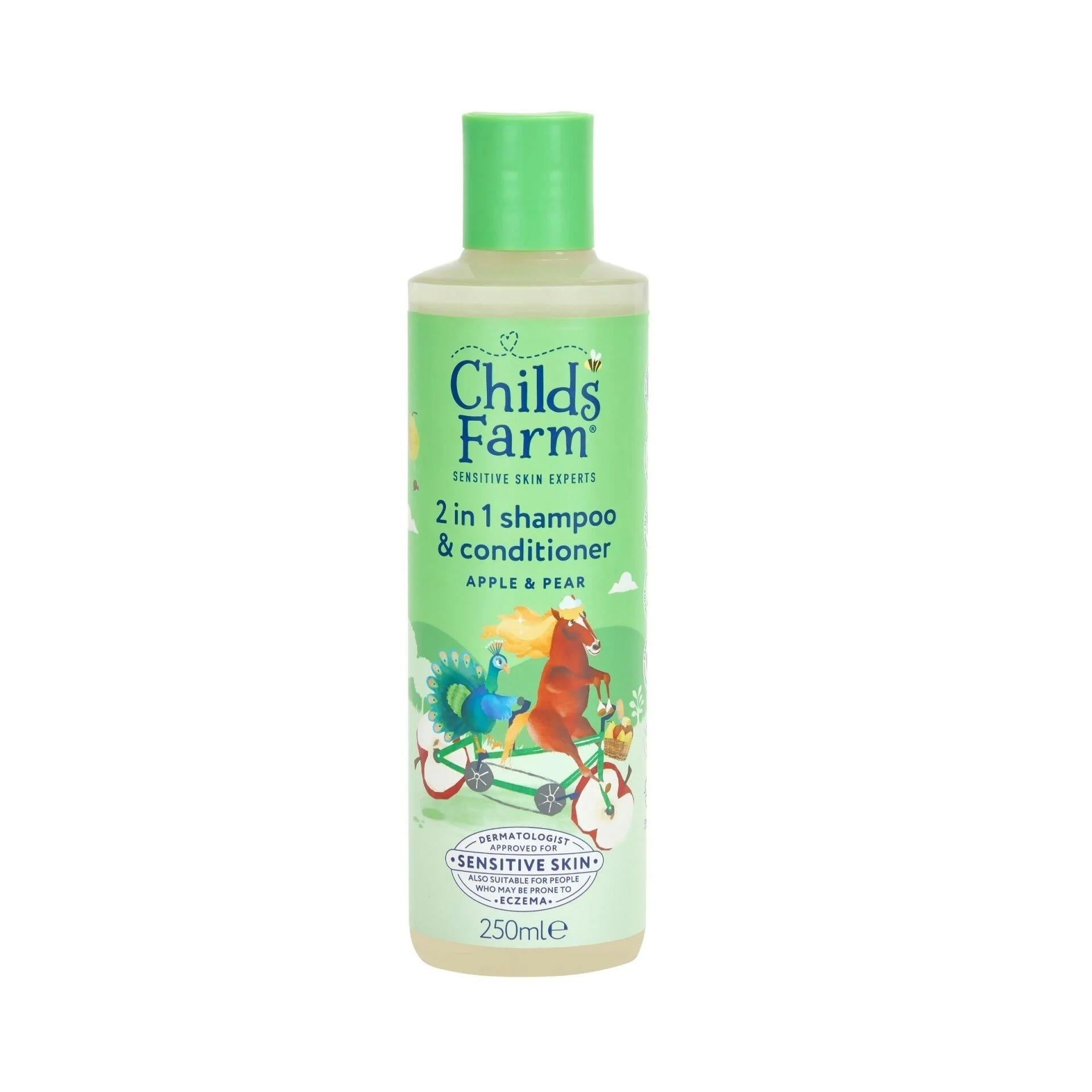 Childs Farm Elma ve Armut Özlü 2 in 1 Şampuan ve Saç Kremi 250 ml