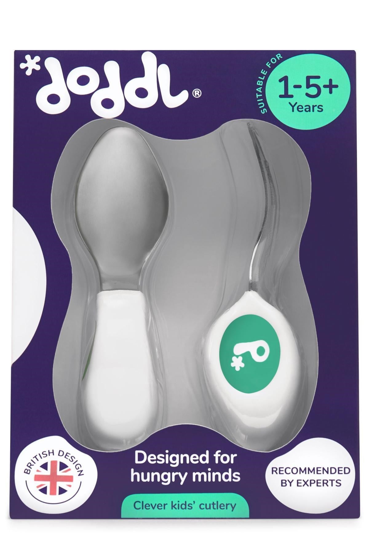 Doddl Çatal-Kaşık 2'li  Set-Aqua