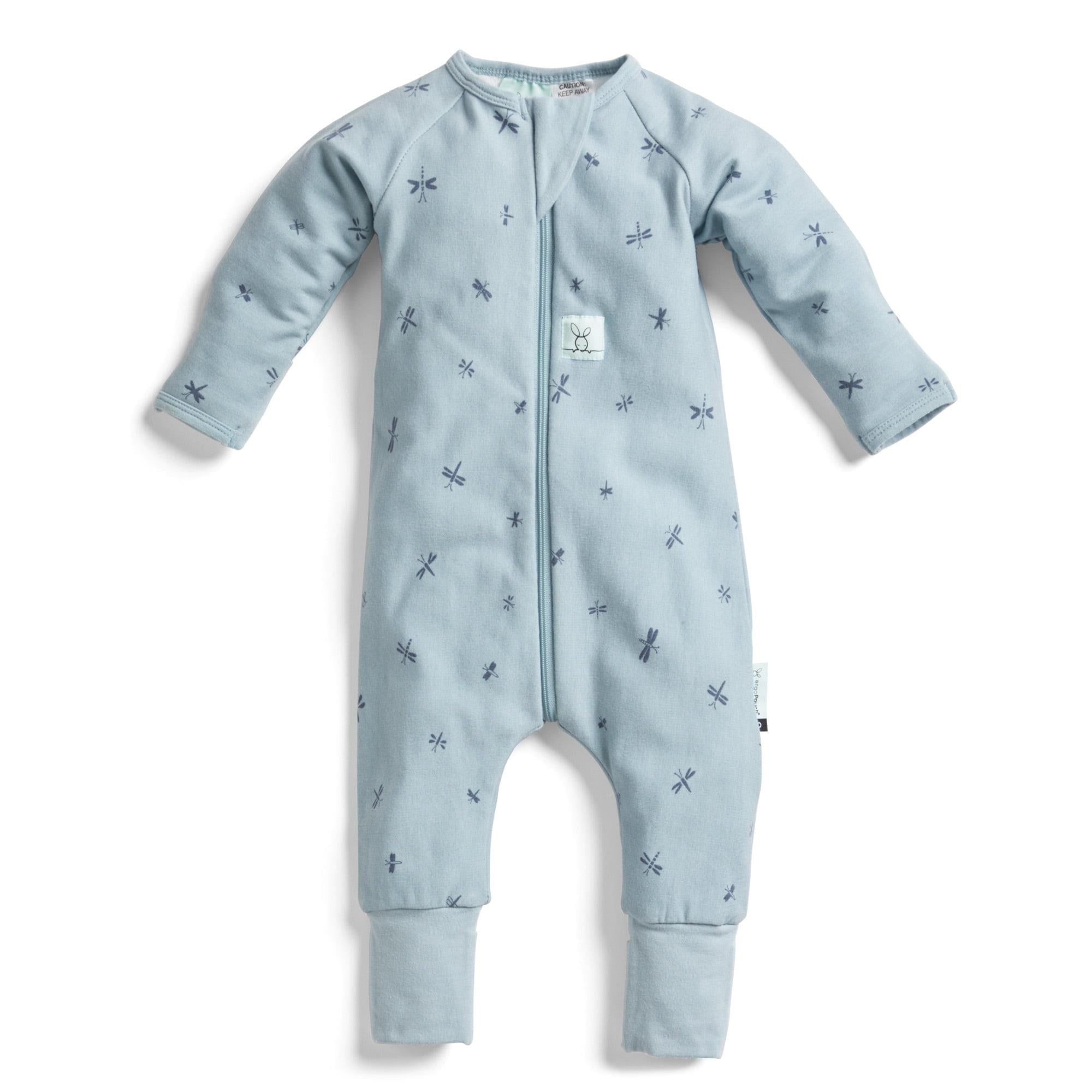 Ergopouch 1 TOG Organik Pamuklu Patikli Pijama Tulum-Dragonflies