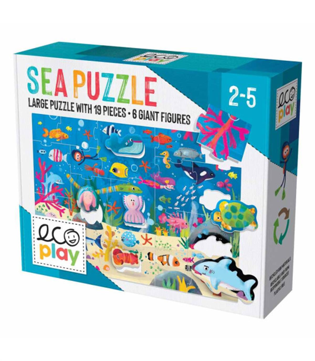 Headu Ecoplay-Shaped Puzzle Sea