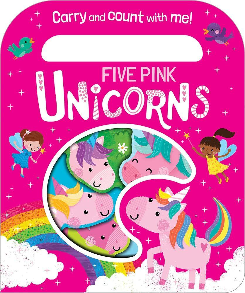 IT-Carry and Count With Me-Five Pink Unicorns
