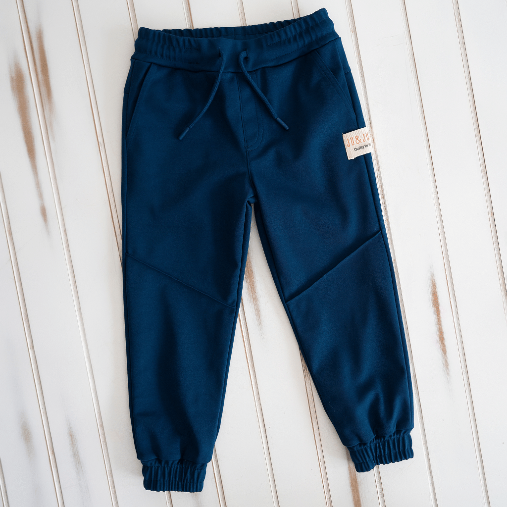 Jojuke-İnterlock Pantolon-Petrol Mavi
