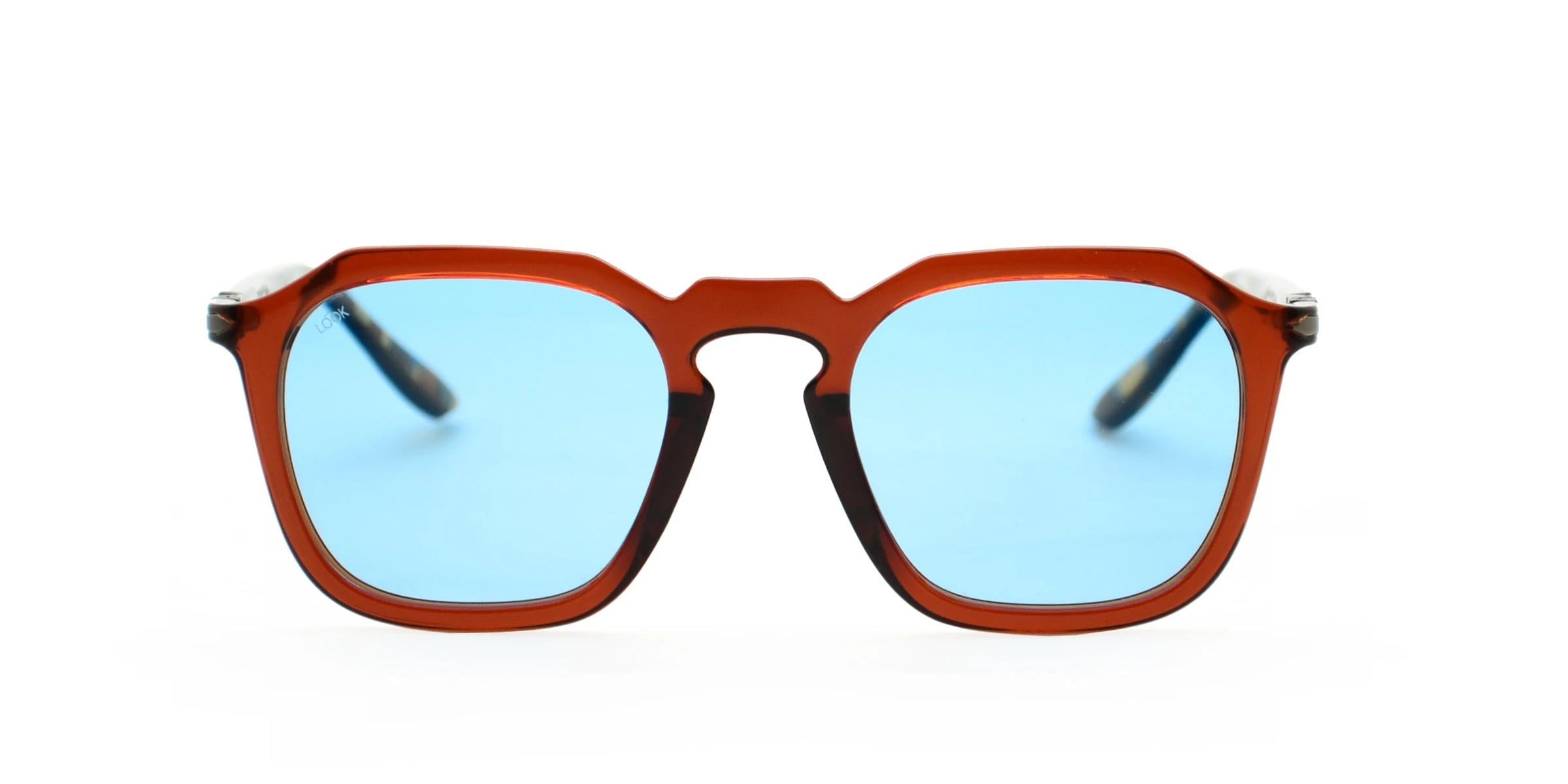 LOOKlight Francisco-Jelly Brown Multicolor/Light Blue