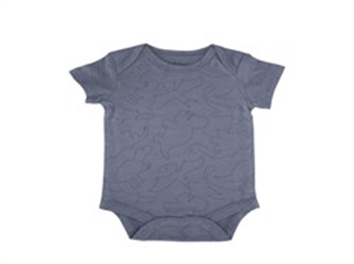 Lullalucca Kısa Kollu Body-Mavi