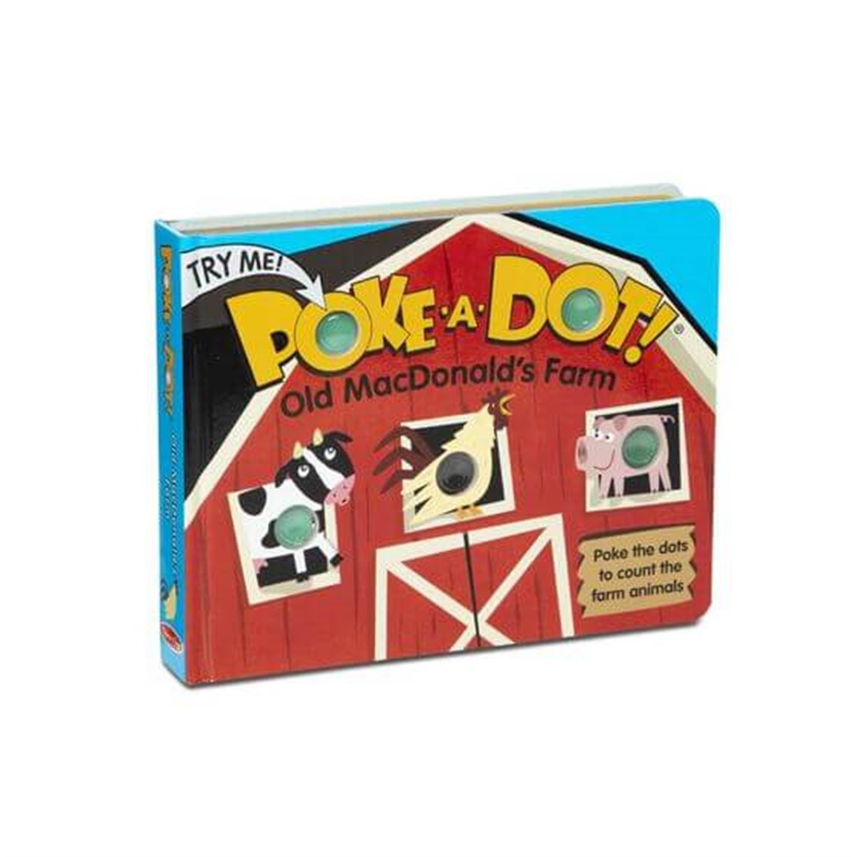 Melissa Doug-Poke a Dot İnteraktif  Kitap-Old Mc Donald's Farm