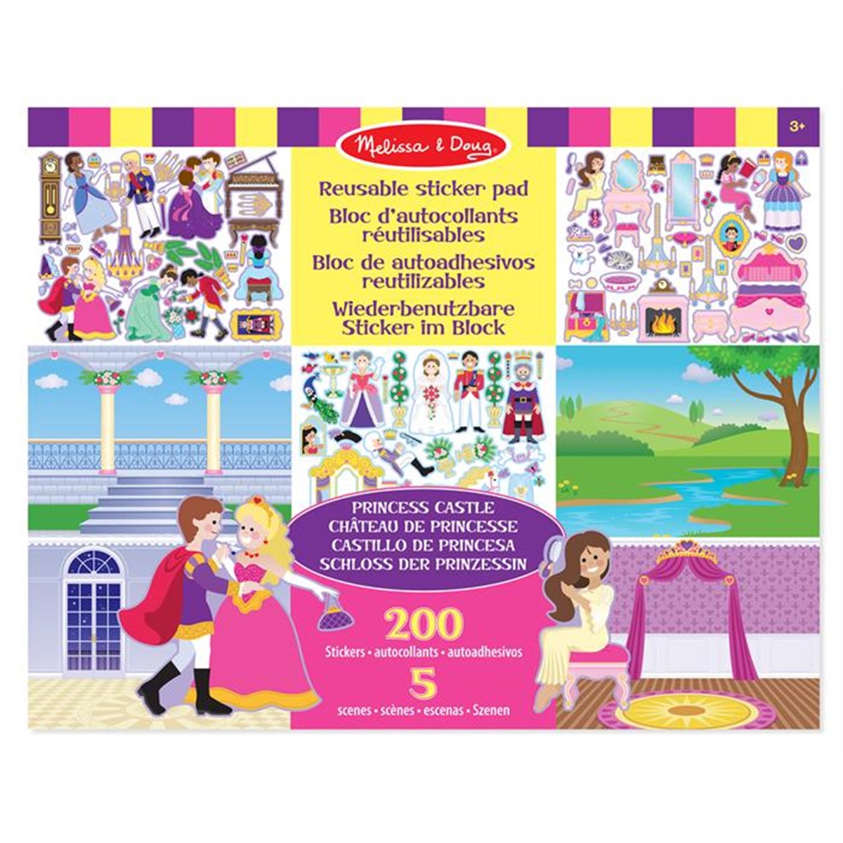 Melissa&Doug Tak Çıkar Çıkartma Kitabı-Prenses