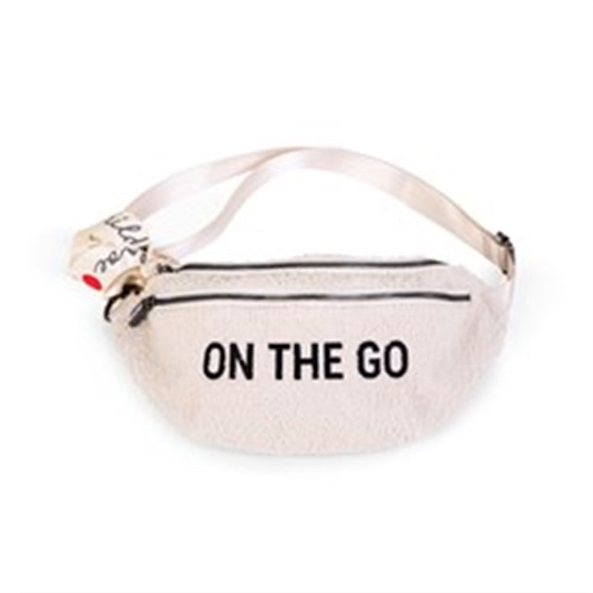 On The Go Bel Çantası-Teddy White