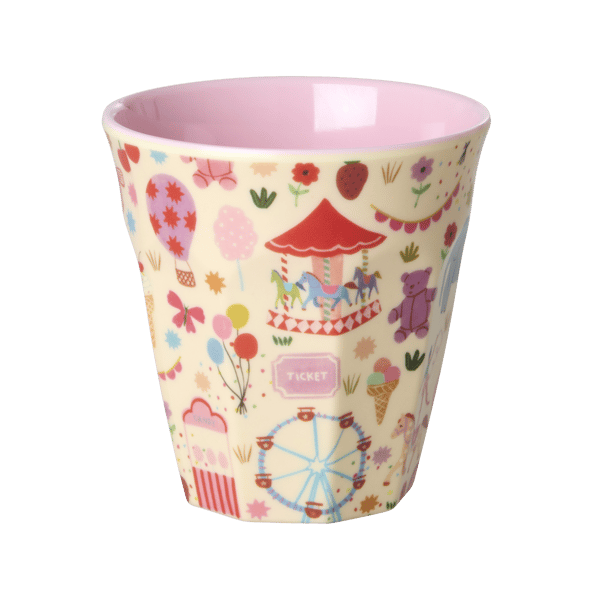 Rice- Melamin Bardak-Pembe Lunapark