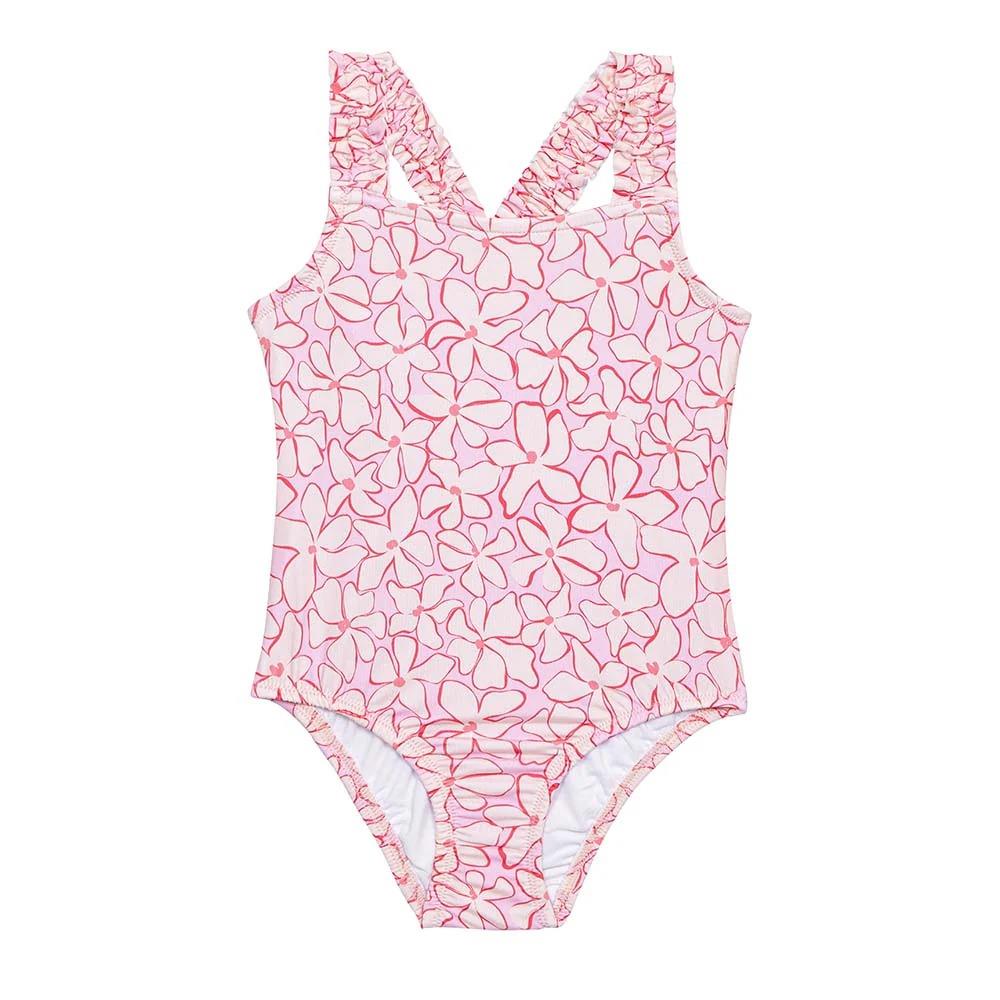 Sandmother-Lilac Blossom Uv Korumalı Kız Çocuk Mayo