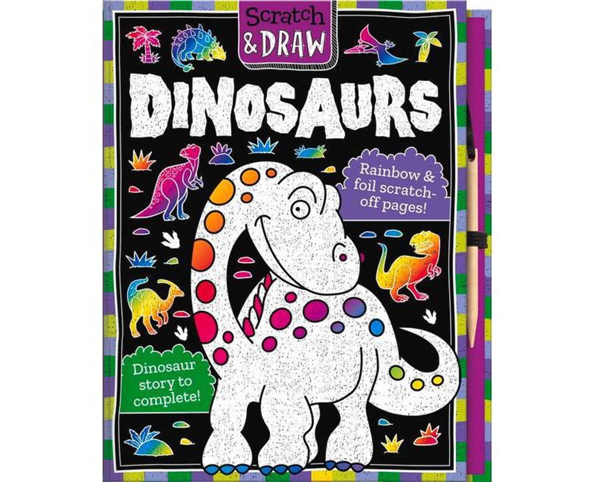 Scratch and Draw Dinosaurs