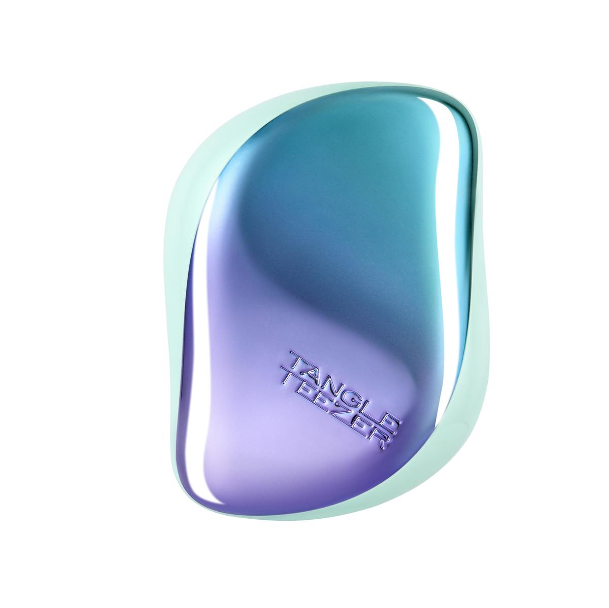 Tangle Teezer-Compact Styler Saç Fırçası-Ombre Blue Purple Chrome