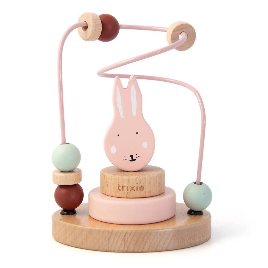 Trixie-Ahşap Mrs. Rabbit Boncuklu Labirent