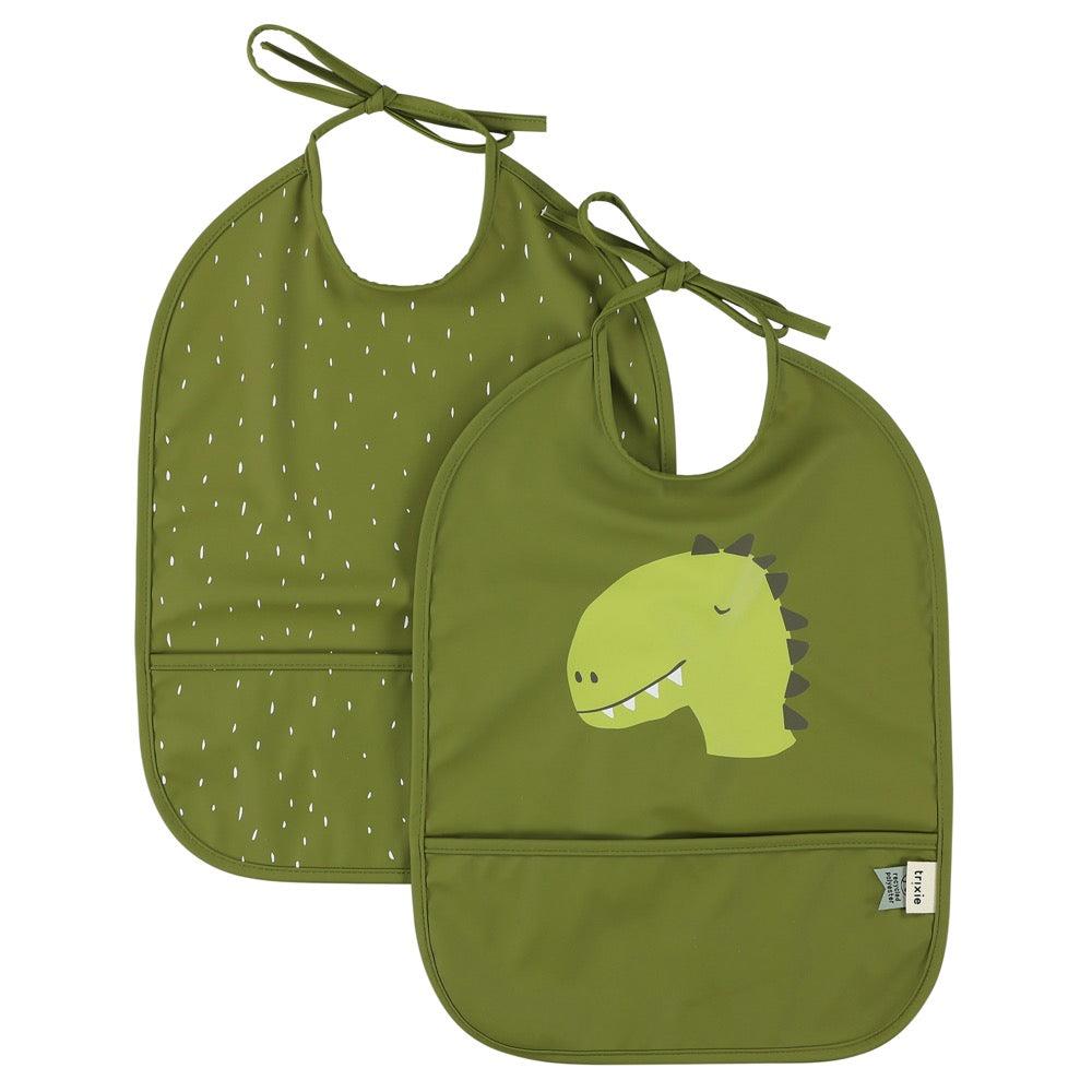 Trixie-Waterproof Bib-Mr Dino Sugeçirmez Önlük 2'li