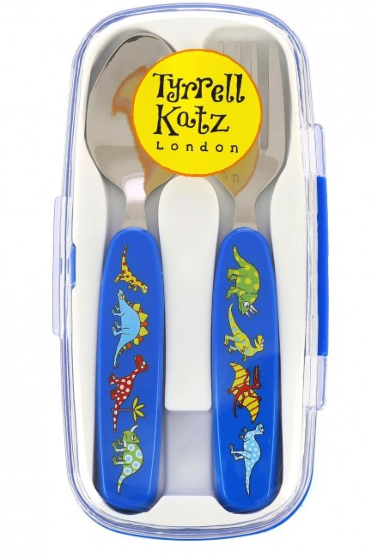 Tyrrell Katz Kutulu Çatal Kaşık Seti-Dino