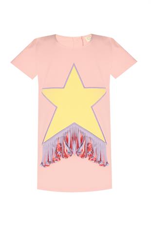 Bleu Lapin-Yellow Star Dress
