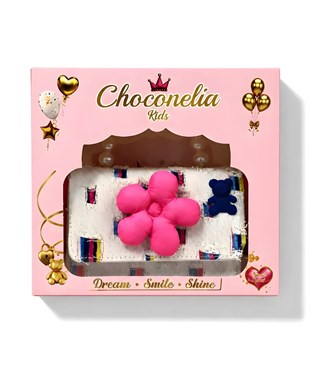 Chocogirl Perla Mini Patchwork Beyaz-Jean Renk Kız Çocuk Çantası